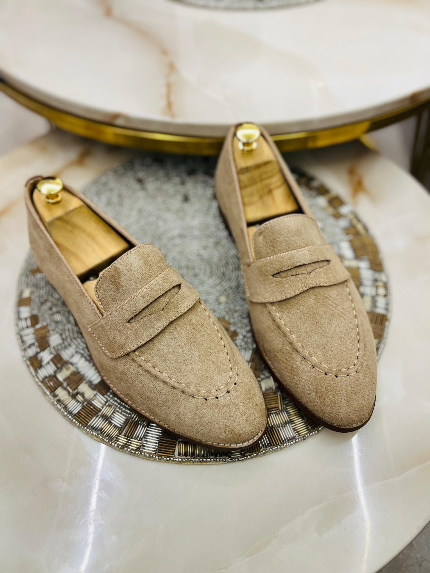 Premium Wooden Sole Loafers for Men