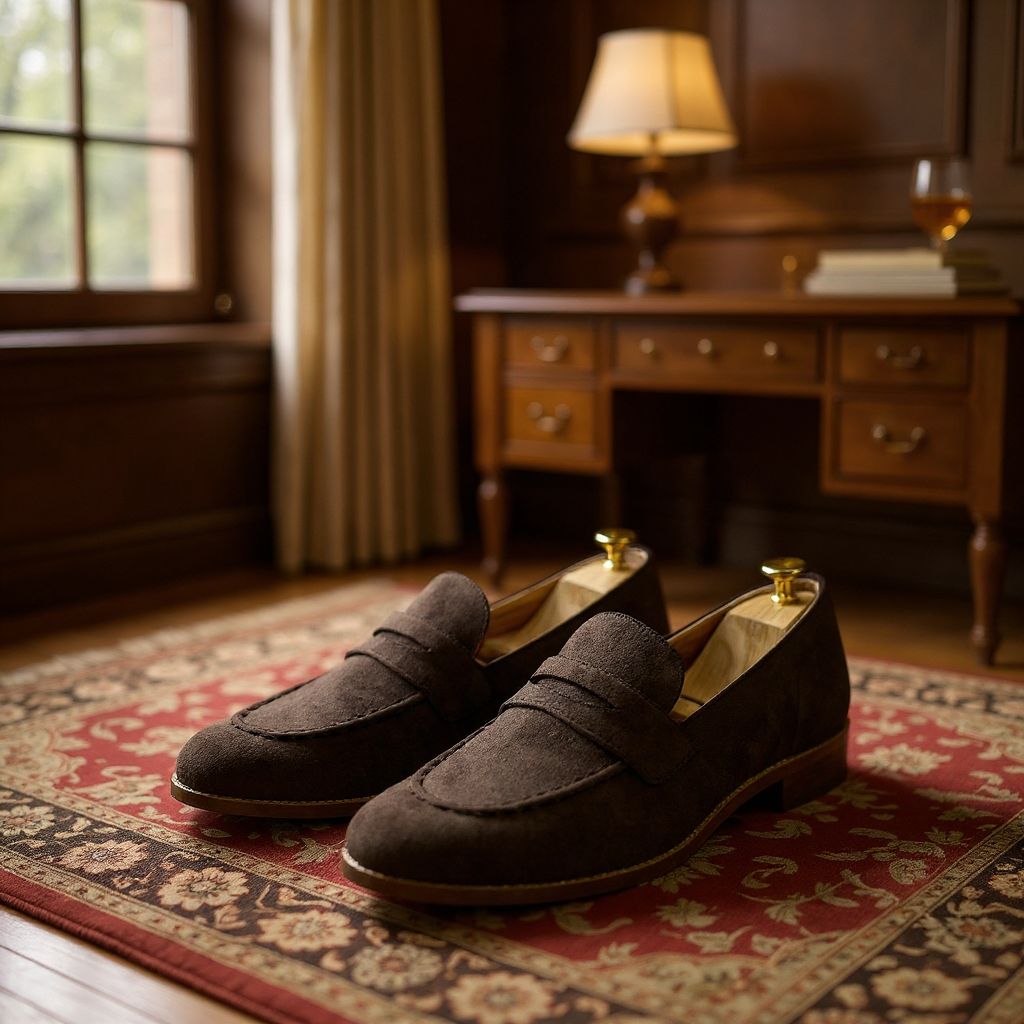 Premium Wooden Sole Loafers for Men