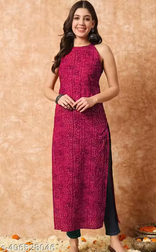 Sleeveless Kurti