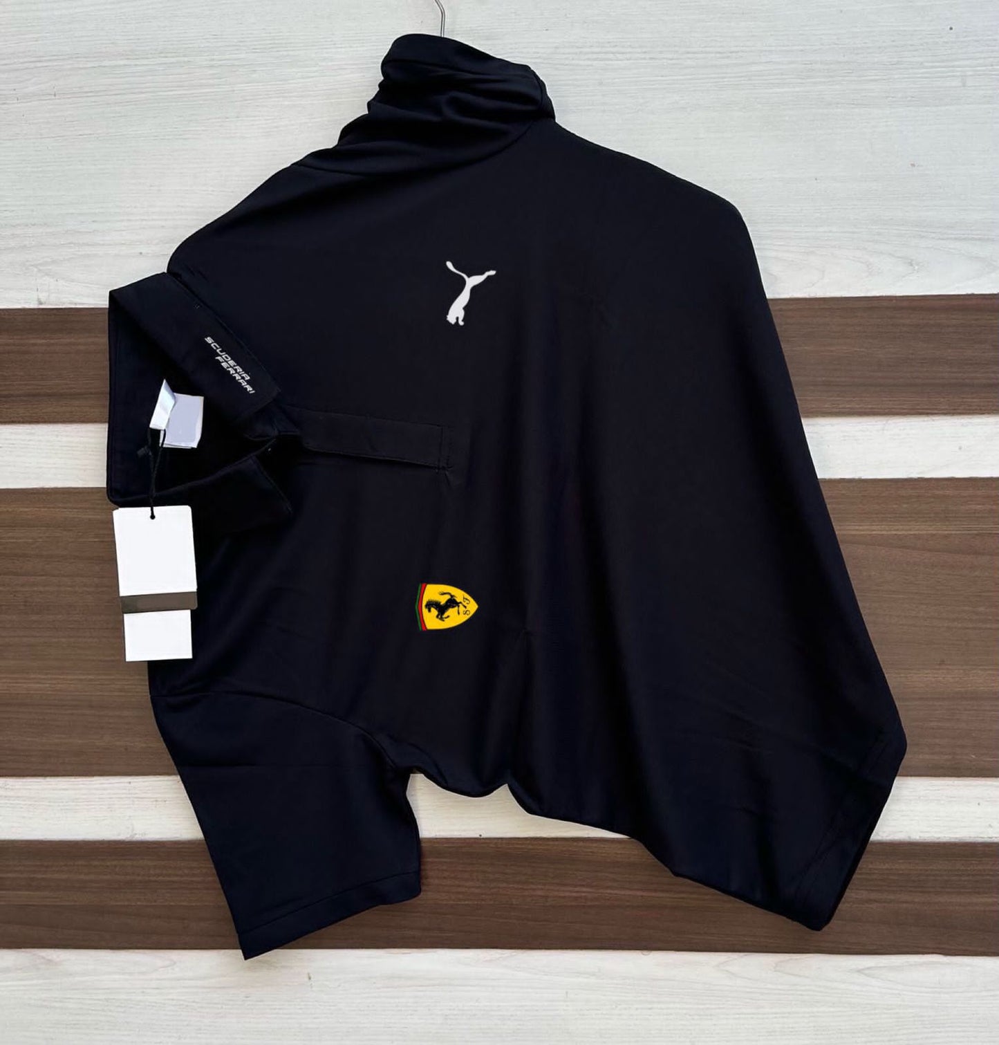 PUMA Premium Designer Collar T-Shirt – Smart Look