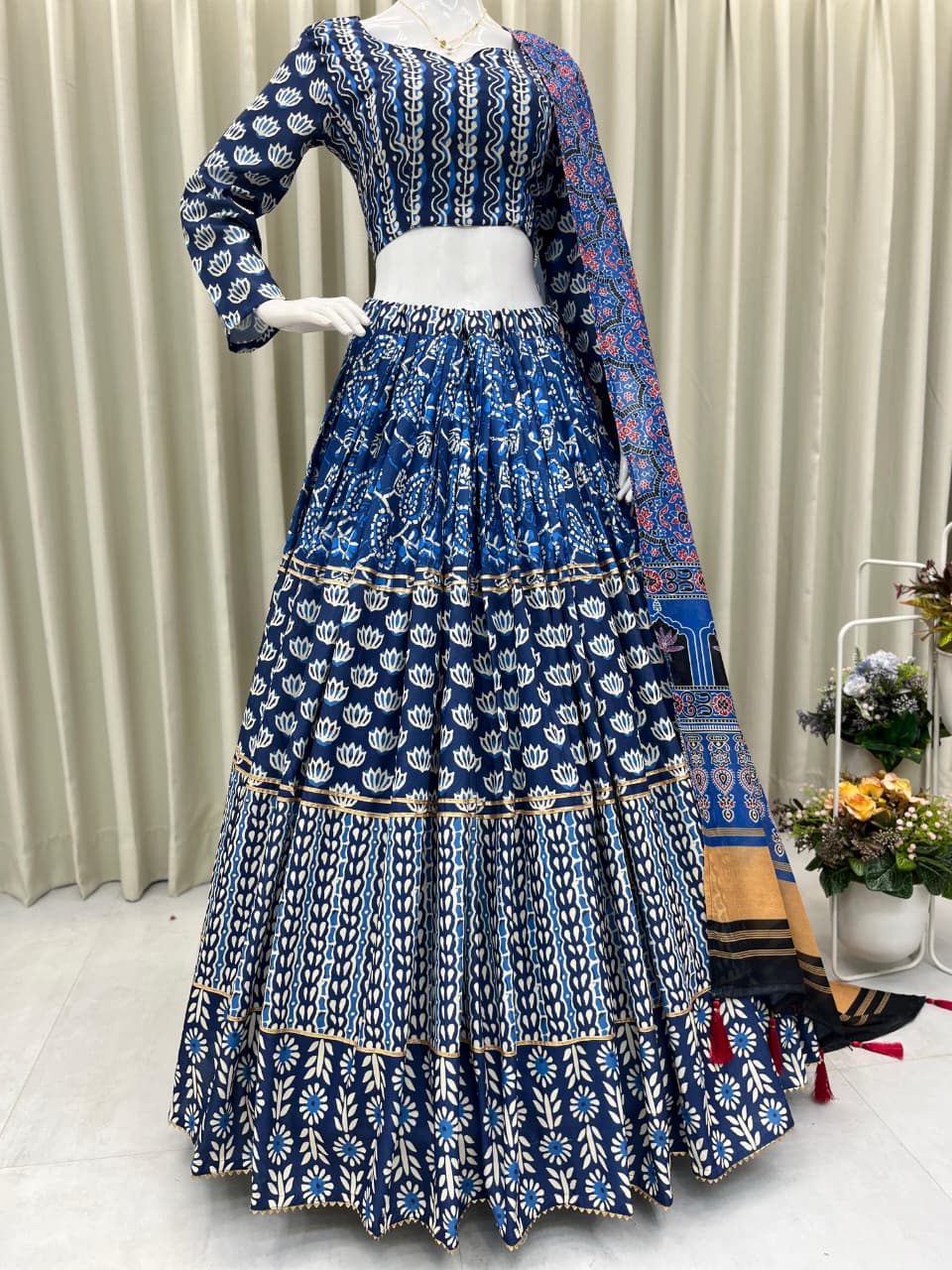 Exclusive Navratri Special Full Stitched Lehenga Choli – Ready to Wear