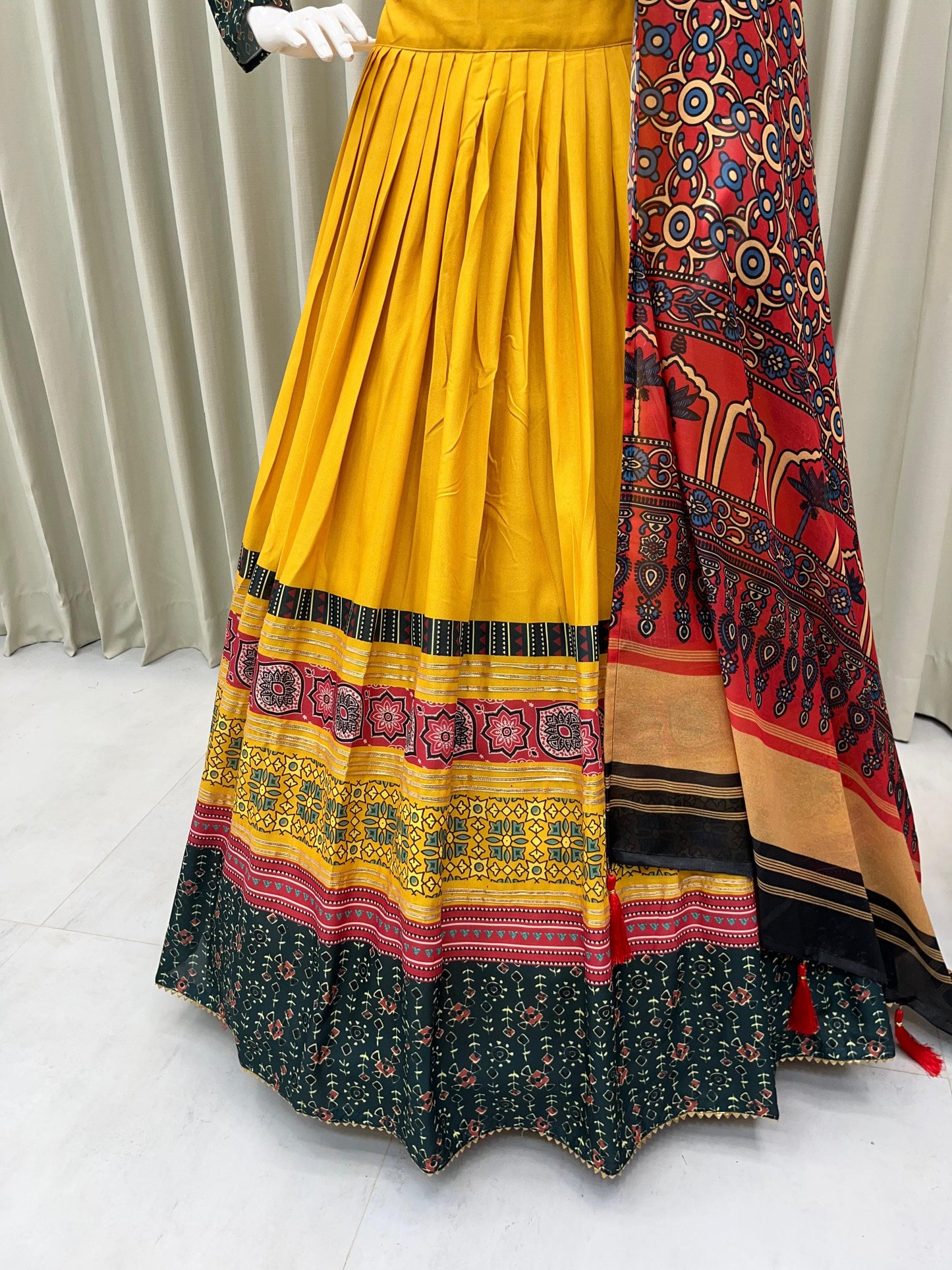 Exclusive Navratri Special Full Stitched Lehenga Choli – Ready to Wear