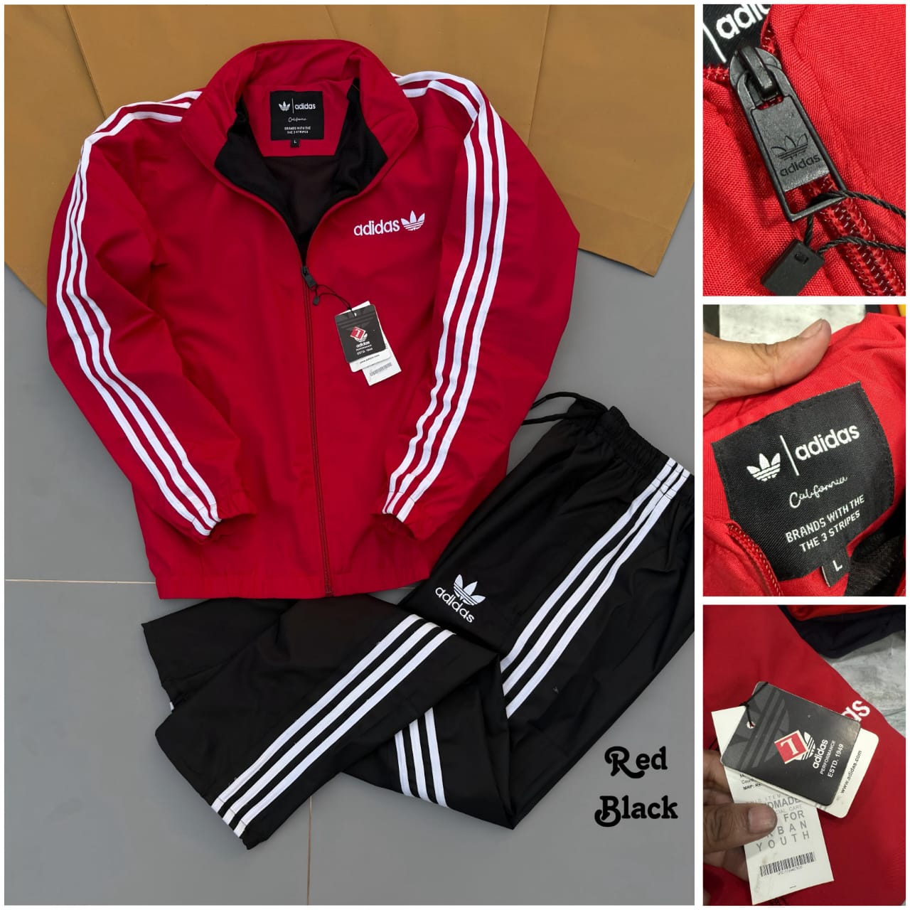ADIDAS Premium Waterproof Tracksuit β Showroom Edition