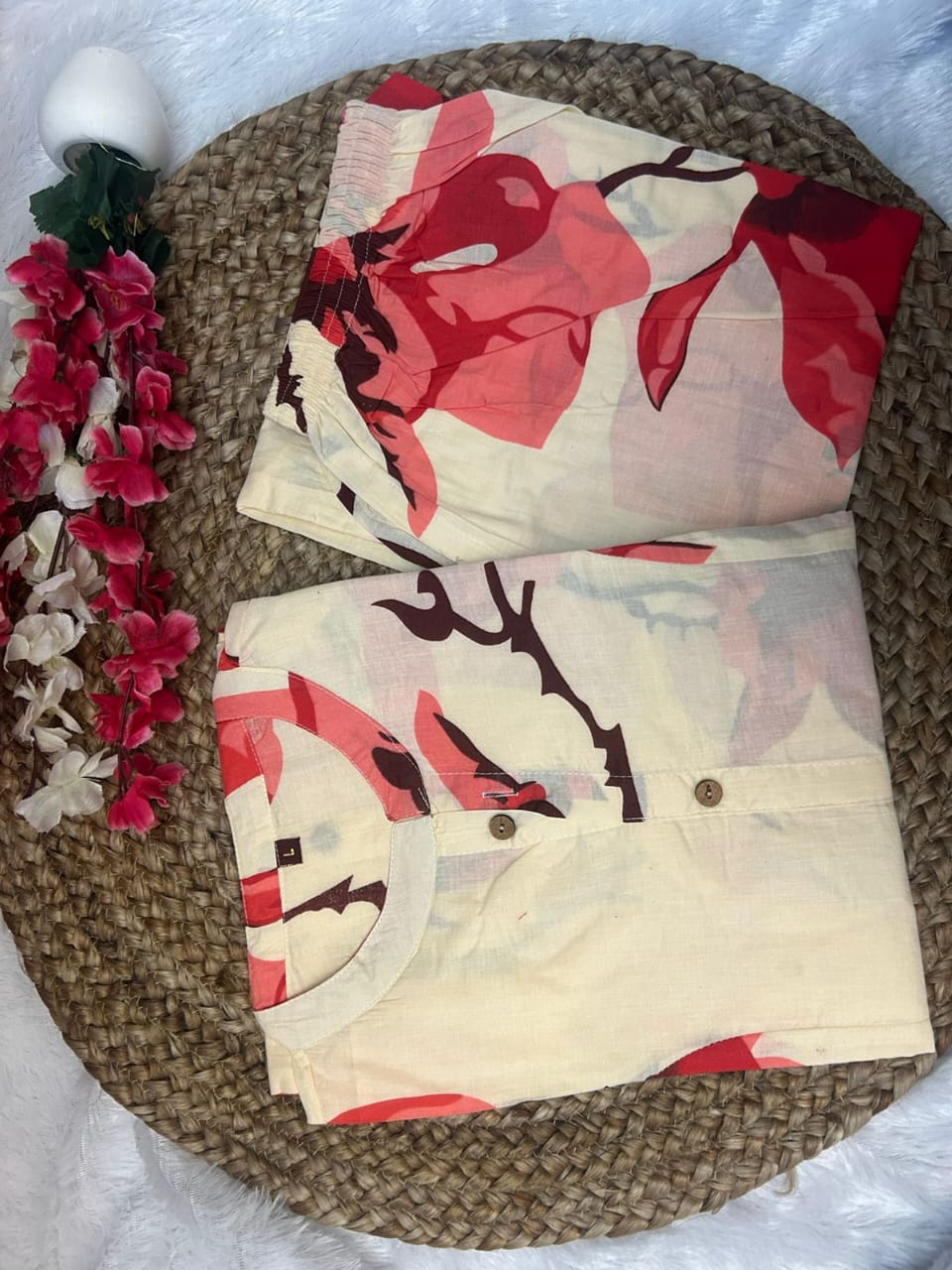Premium Cotton Co-Ord Set | Boutique Style Kurta with Pocket | Festival Special