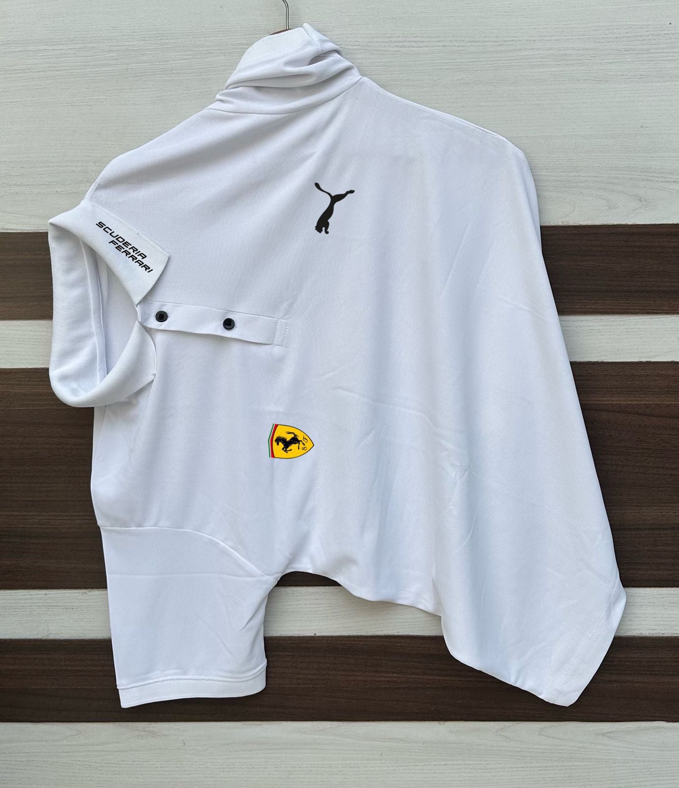 PUMA Premium Designer Collar T-Shirt – Smart Look