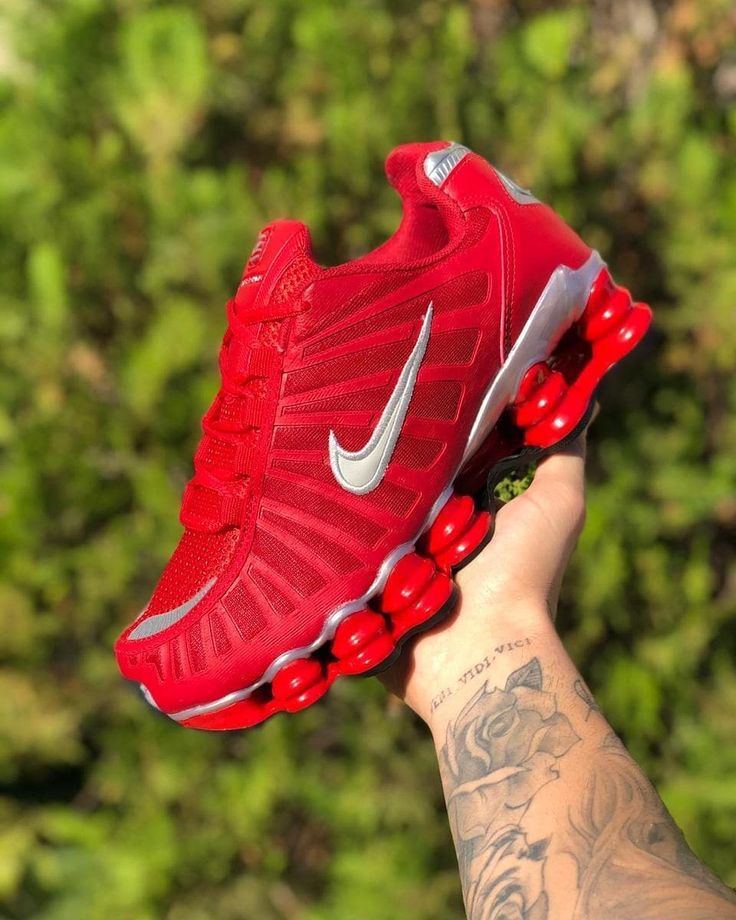 NIKE Shox TL – Red Edition | Premium Imported Sneakers