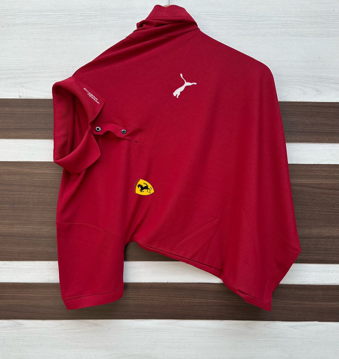PUMA Premium Designer Collar T-Shirt – Smart Look