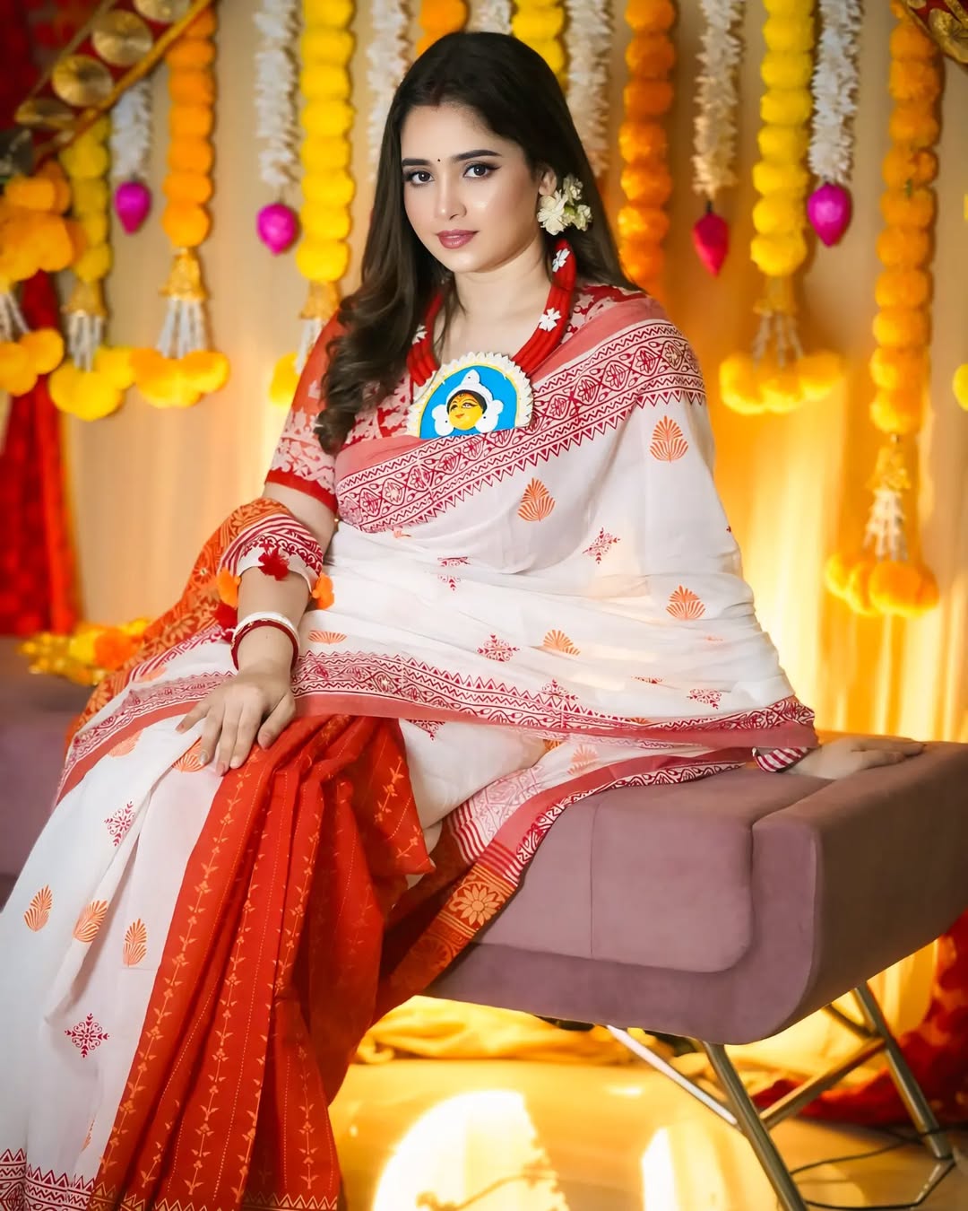 Durga Pooja Vol-3 – Festive Heavy Linen Saree Collection