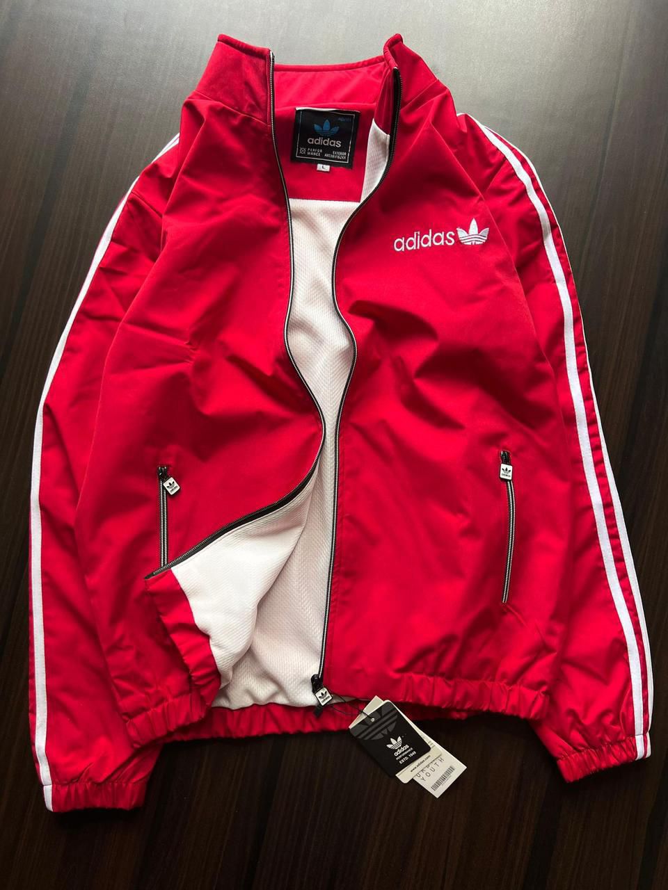 Adidas Windshitter 2025 β Premium TPU Windbreaker | Heavy-Duty, Fully Branded Jacket