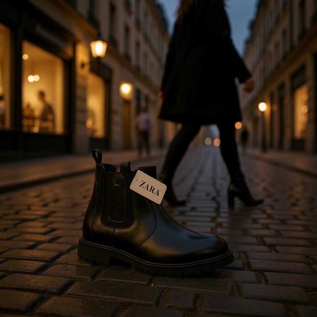 ZARA Wrinkle-Free Chelsea Boots – Premium Quality