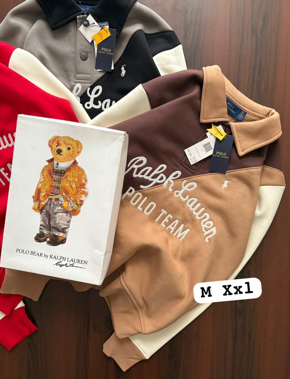 BRAND POLO Premium Sweatshirts – Imported Cotton Fleece