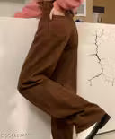 WIDE LEG JEANS //WOMEN JEANS//BROWN WIDE LEG JEANS // WOMEN BAGGY JEANS // DARK BROWN JEANS // BROWN JEANS // WIDE LEG FLARED BELL BOTTOM HIGH RISE DENIM JEANS//PANT FOR WOMEN//BROWN PANT FOR WOMEN// BAGGY JEANS WOMEN/