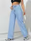 H&H ICE BLUE Essnce High Waist WIDE LEG WOMEN DENIM Jeans