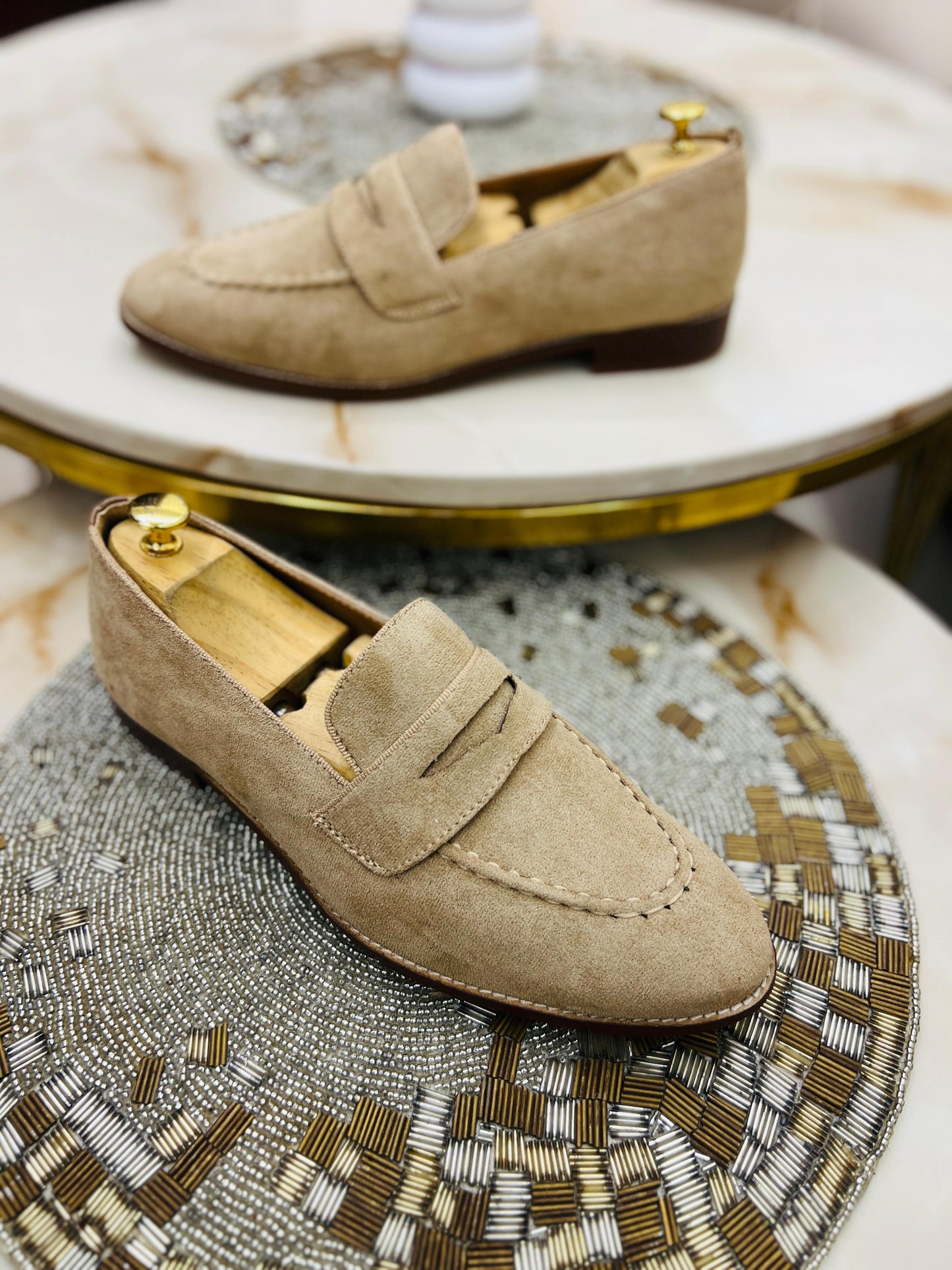 Premium Wooden Sole Loafers for Men