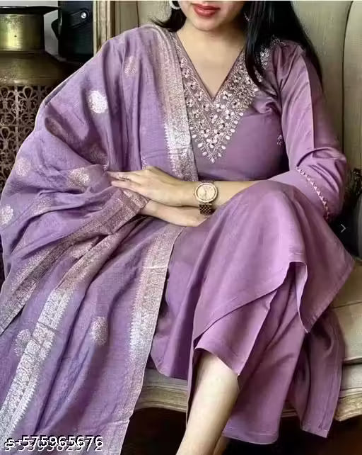 A+Kurti for women cotton kurti for women ,kurti top for girls, kurti simple, kurto, kurta dress, kurti girl, nayra cut, alia cut,alya cut, kurta set | Women's Cotton Kurta Pant Set With Dupatta