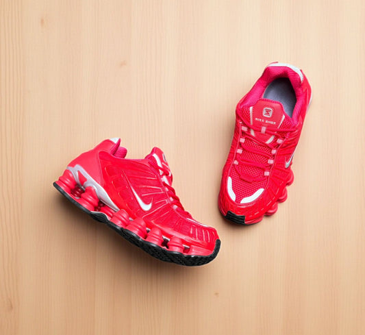 NIKE Shox TL – Red Edition | Premium Imported Sneakers