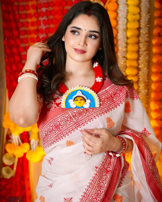 Durga Pooja Vol-3 – Festive Heavy Linen Saree Collection
